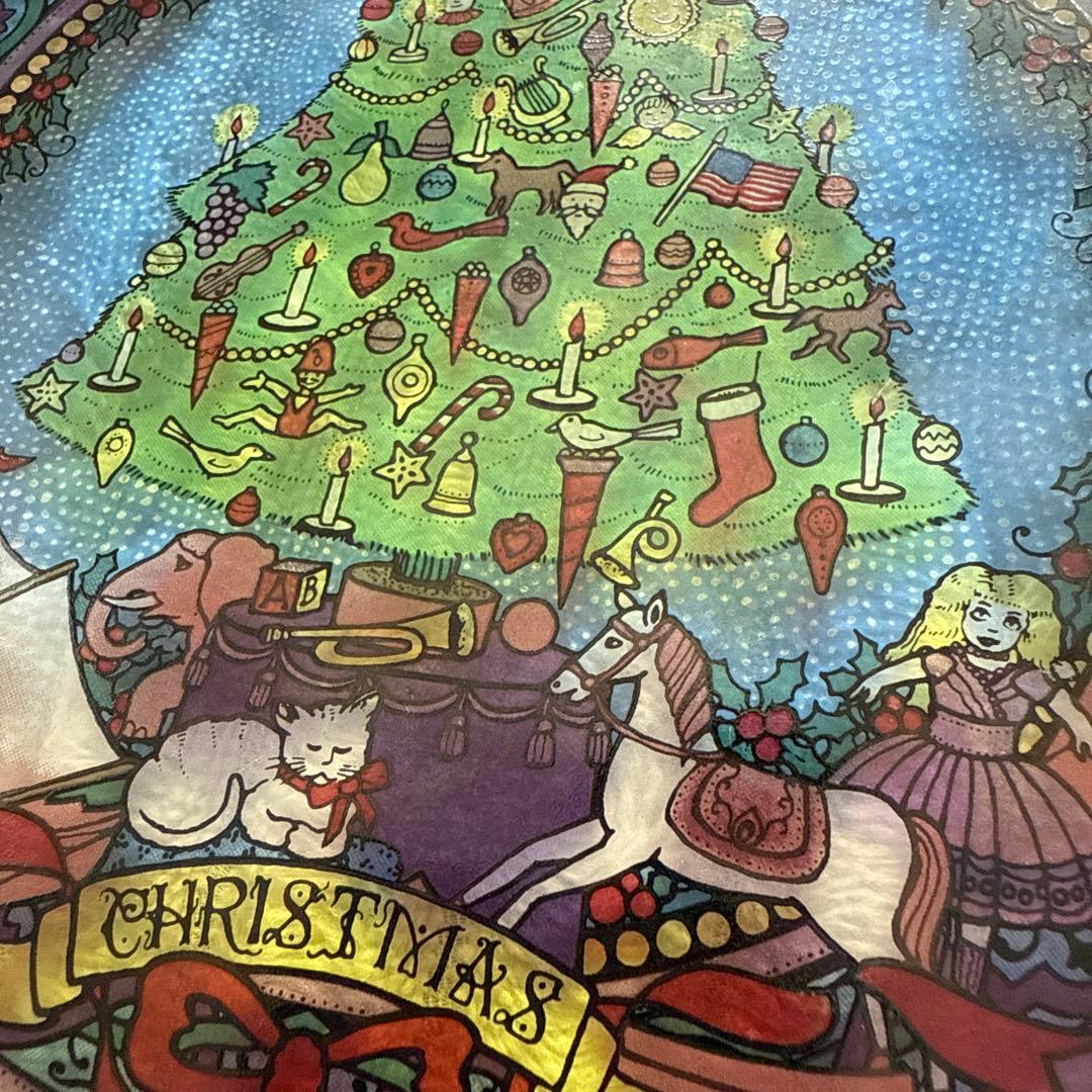 アメリカ ステンドグラスChristmas1989クリスマス グラスマスターズ社