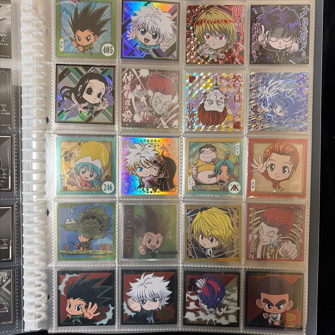 スリーブ入りHUNTER × HUNTERウエハースシールセット120枚