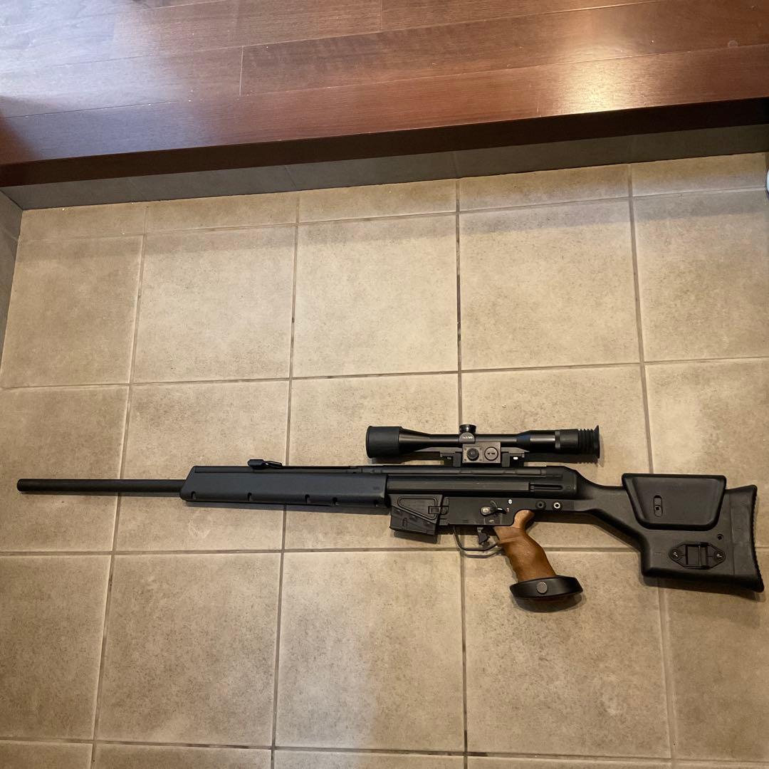 91m/s東京マルイ純正電動ガンスナイパーライフルPSG-1良品メンテ済み