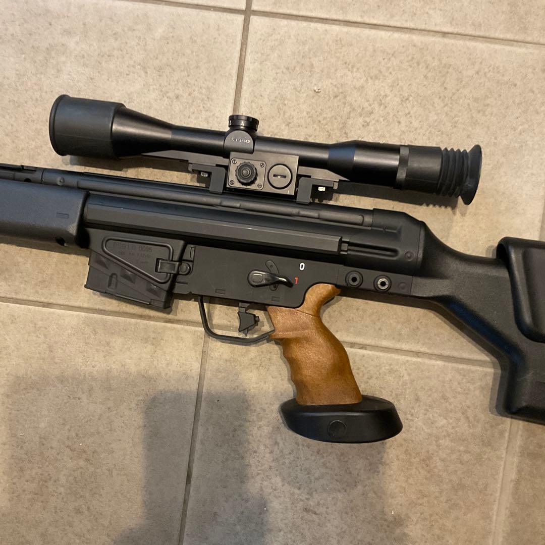 91m/s東京マルイ純正電動ガンスナイパーライフルPSG-1良品メンテ済み