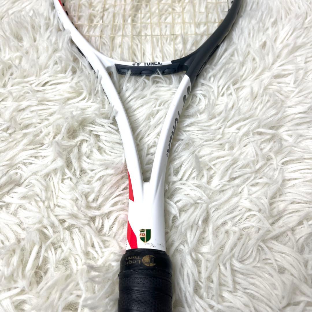 【美品】 ヨネックス ボルトレイジ 7V 前衛用 ソフトテニス ラケット ①