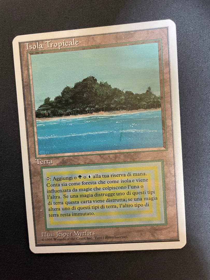 mtg Isola Tropicale 2　Taiga 1　繰り返す悪夢 1