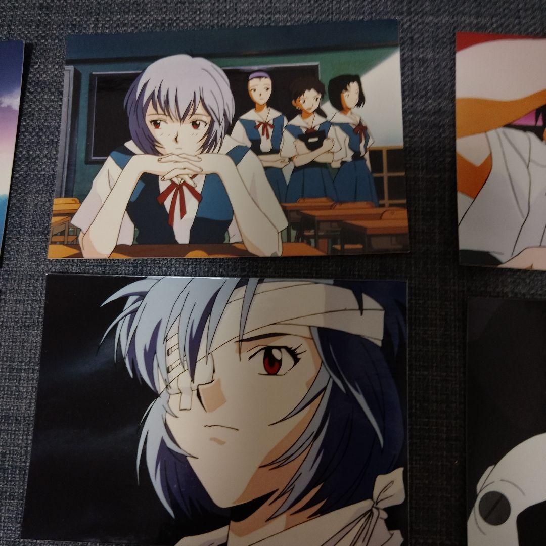 エヴァンゲリオン フォトカードセット 12枚場面生写真テレビアニメ当時物レア希少
