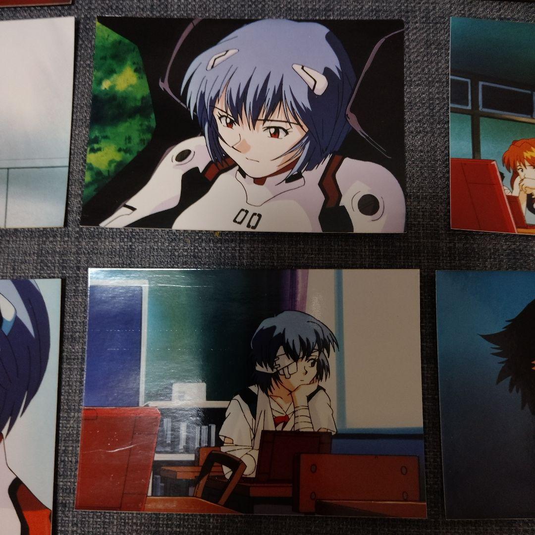 エヴァンゲリオン フォトカードセット 12枚場面生写真テレビアニメ当時物レア希少