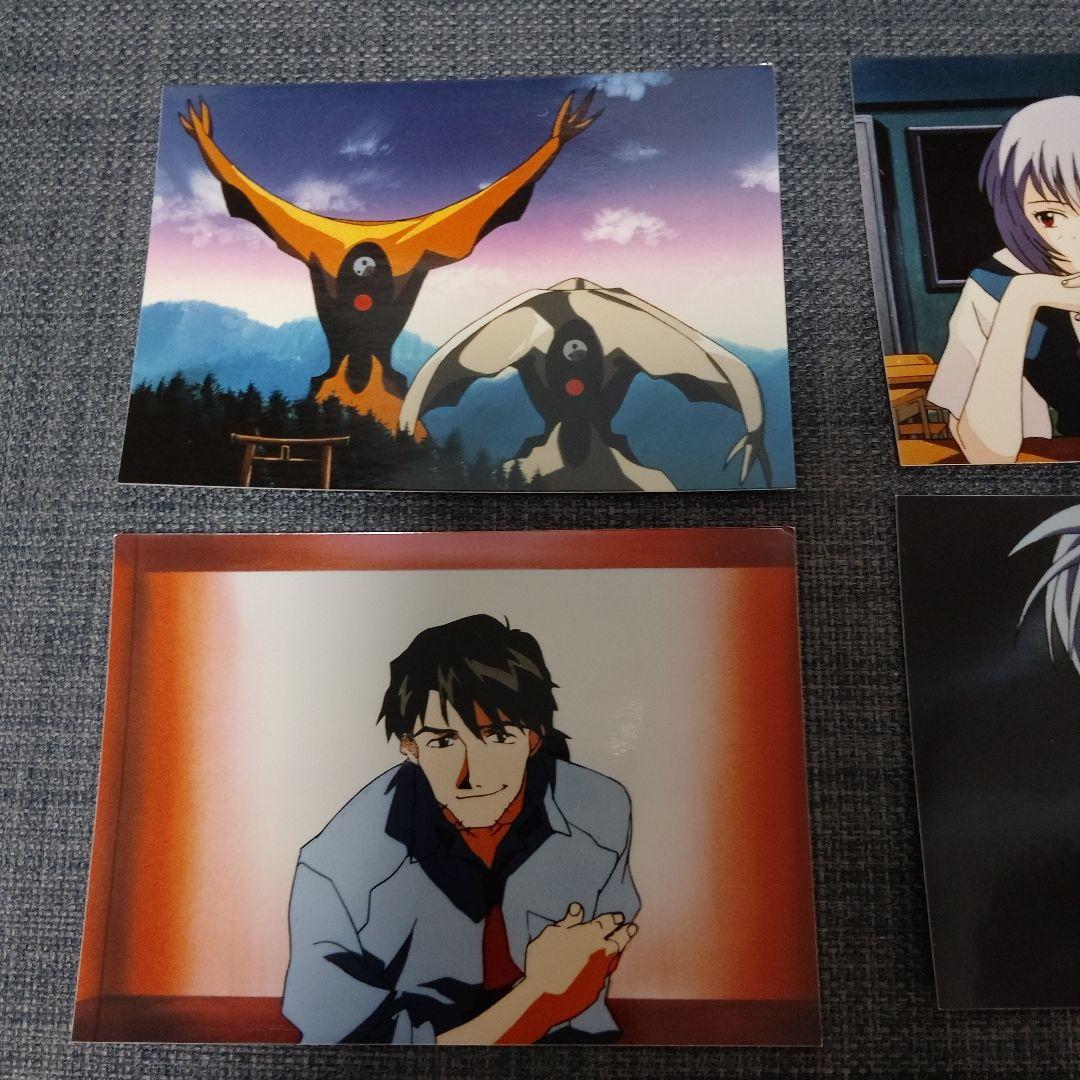 エヴァンゲリオン フォトカードセット 12枚場面生写真テレビアニメ当時物レア希少