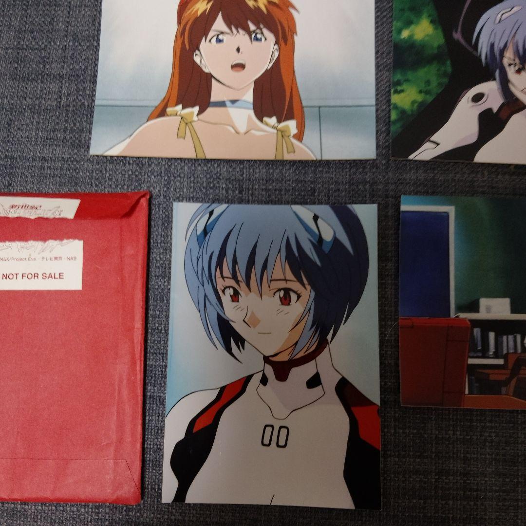 エヴァンゲリオン フォトカードセット 12枚場面生写真テレビアニメ当時物レア希少