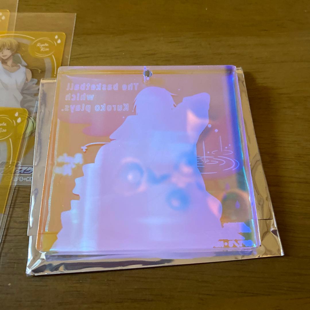 黒子のバスケ　アクリルブロッキー　カード　黄瀬