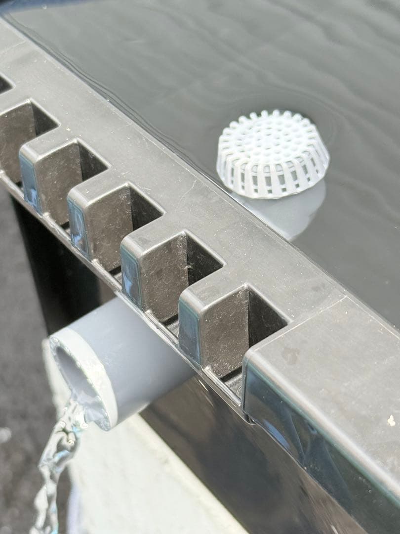 ★お得プランター5個セット★オーバーフローメダカ飼育容器 NVボックス プラ舟