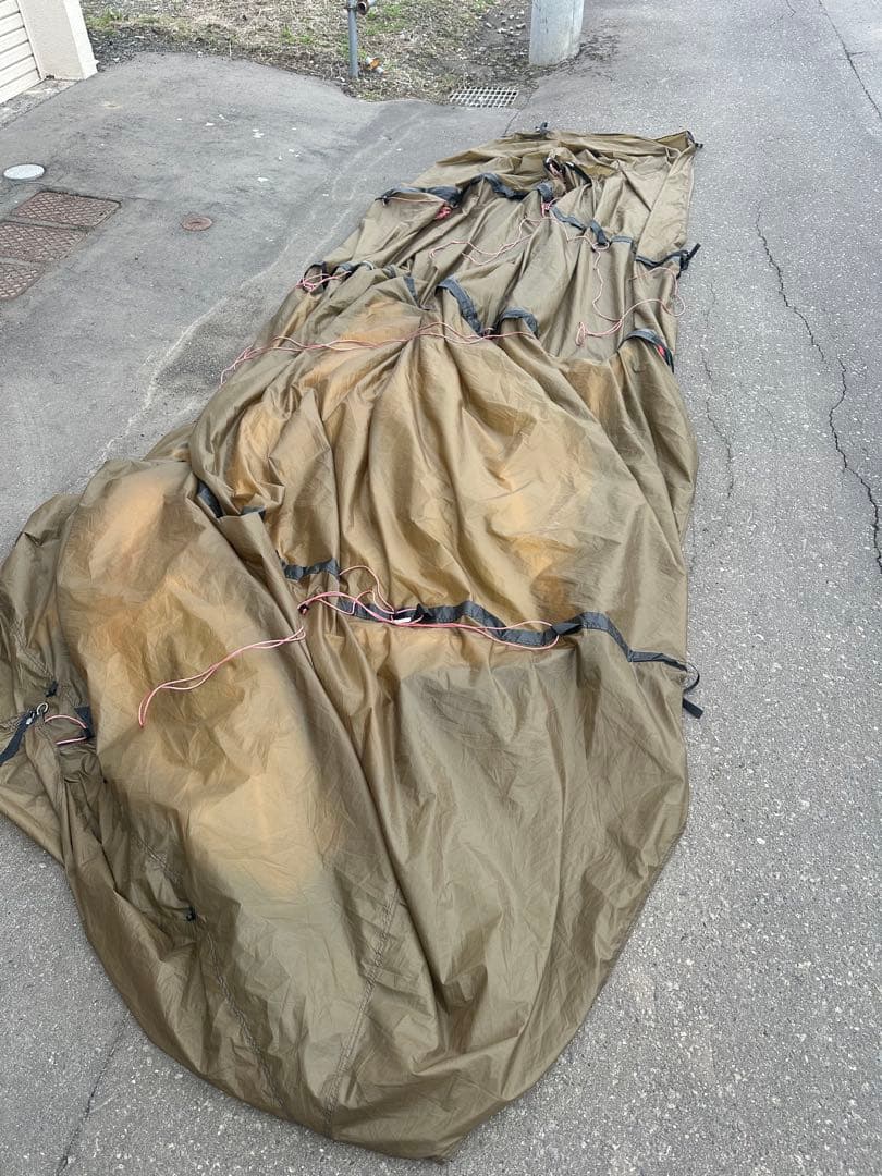 ヒルバーグHILLEBERG ナロ4GT フットプリント　セット