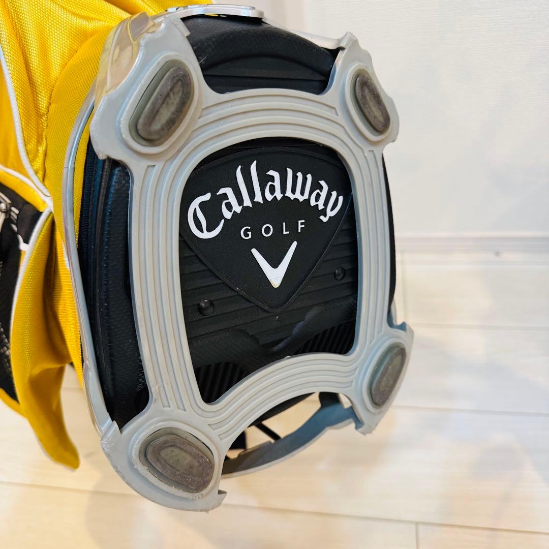 Callaway スタンド型キャディバック 軽量 コンパクト イエロー