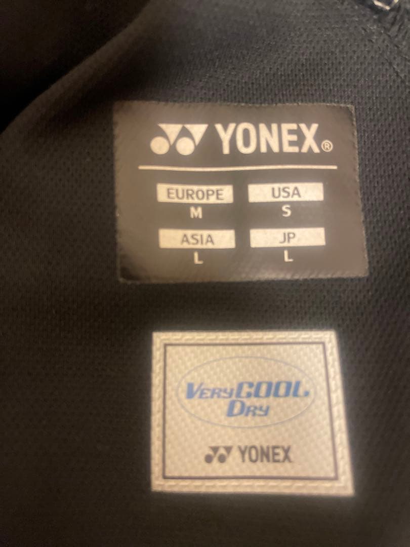 YONEX バドミントン用パンツ JP L 黒/イエロー
