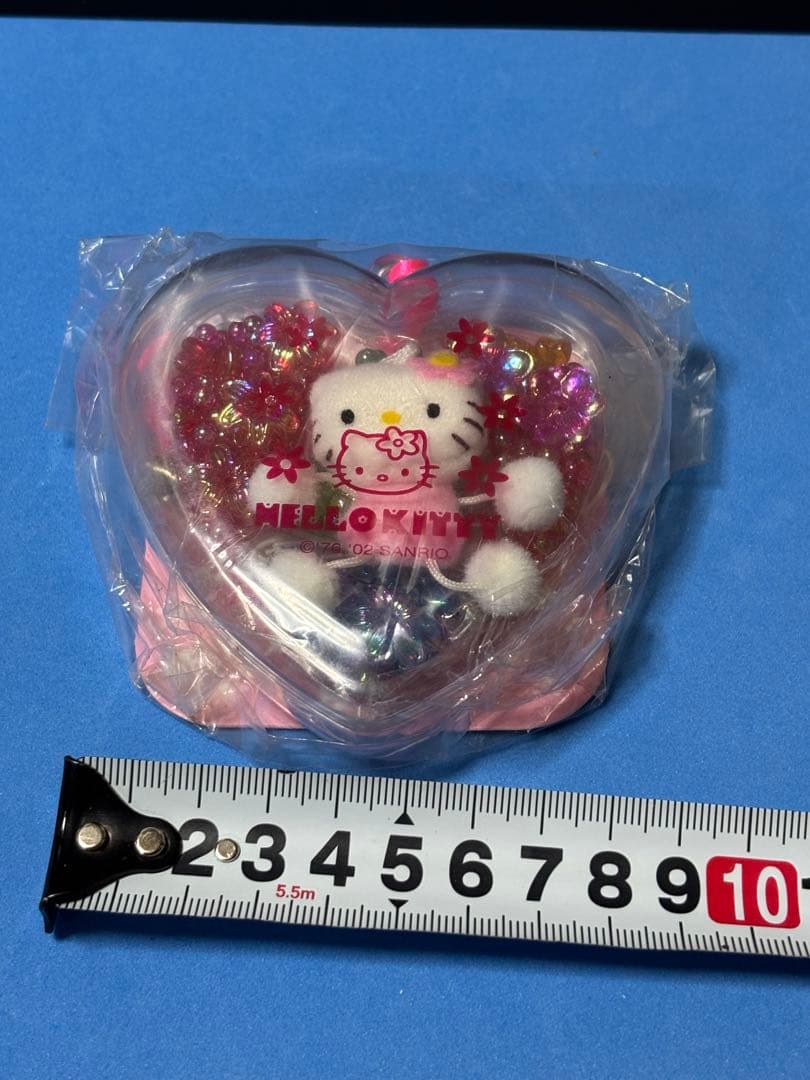サンリオ　キティ　マスコット付きビーズセット　2002 レトロ 希少