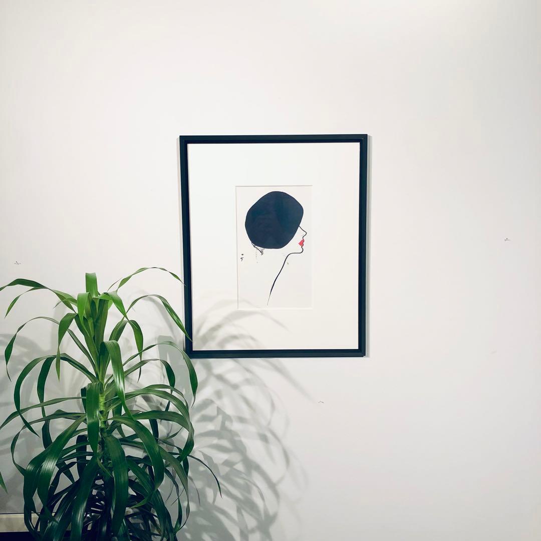 1980's ルネグリュオ ヴィンテージポスター(Rouge)