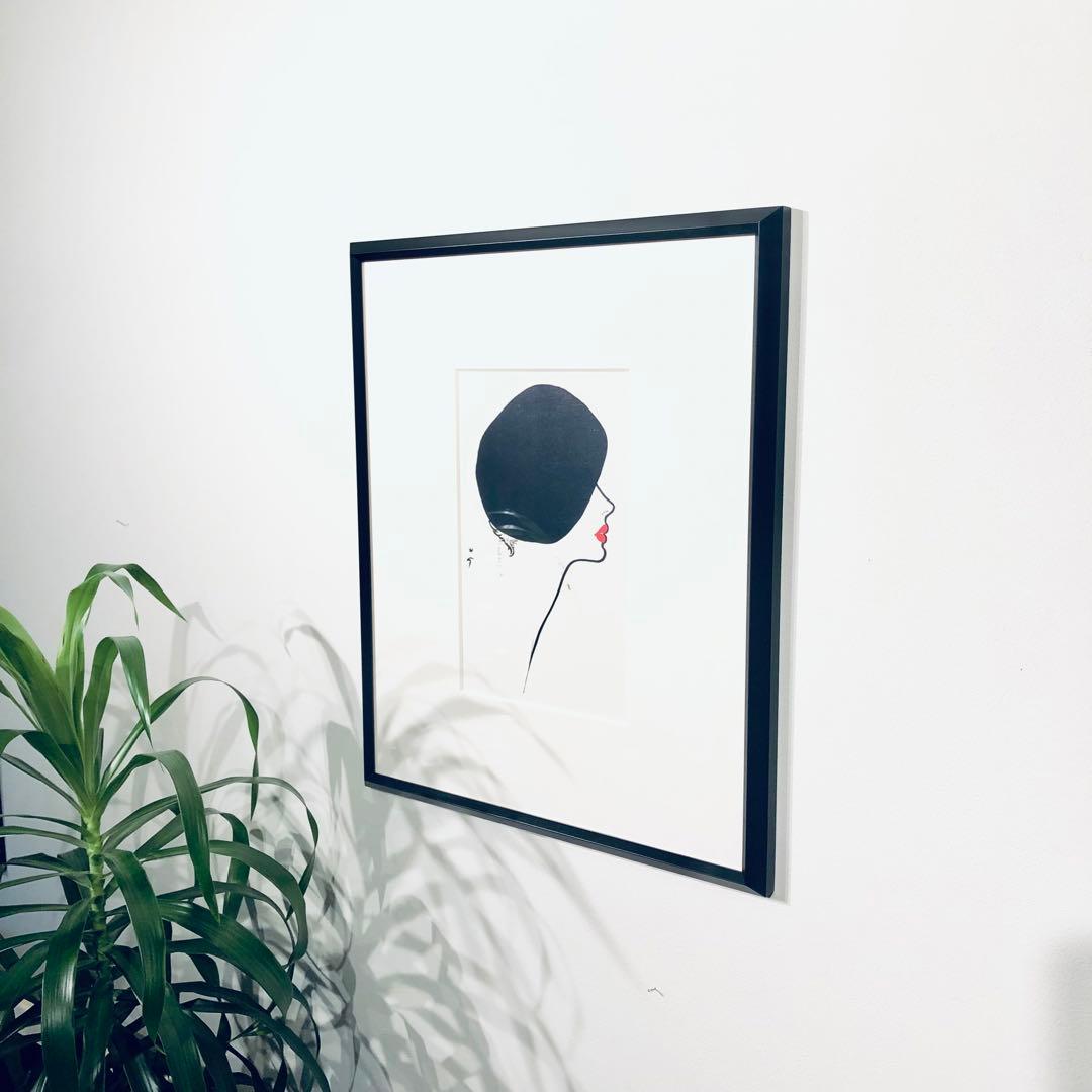 1980's ルネグリュオ ヴィンテージポスター(Rouge)