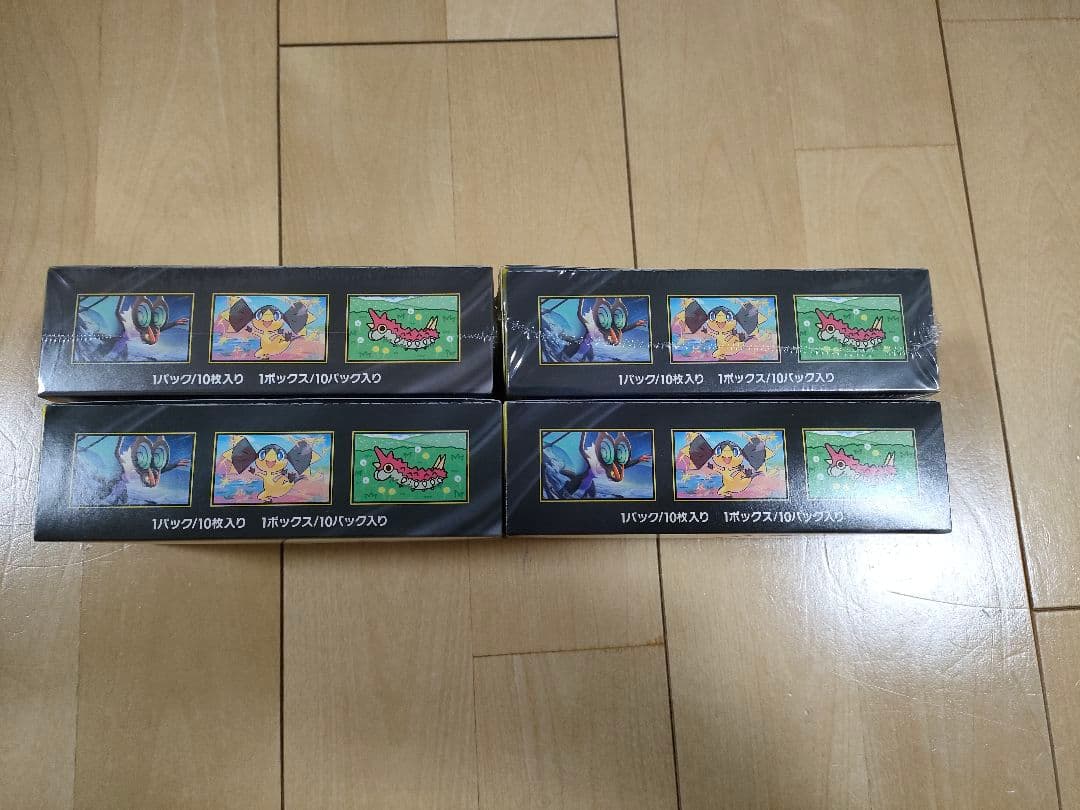 【新品未開封】ポケモンカードゲーム 「MEGAドリームex 」　4BOX