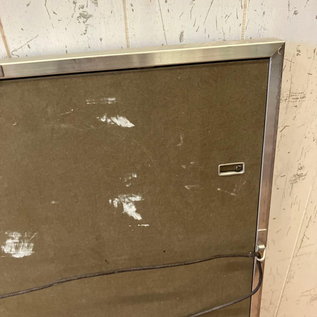 昭和レトロ 湧光 赤富士 絵画 色紙 アート 壁掛け 壁飾り 額装 額縁 額入り