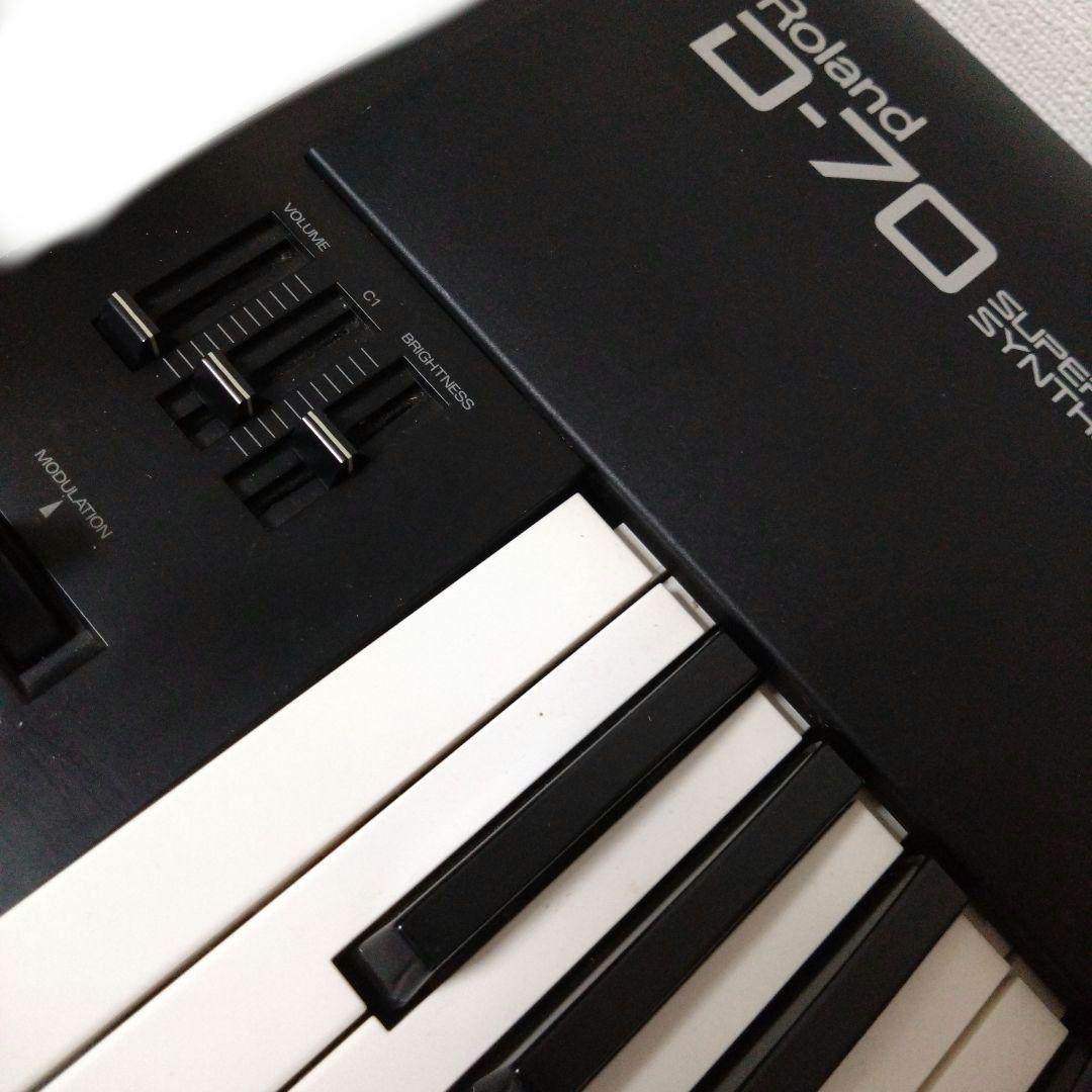 【貴重！】Roland D-70 シンセサイザー 7 6鍵
