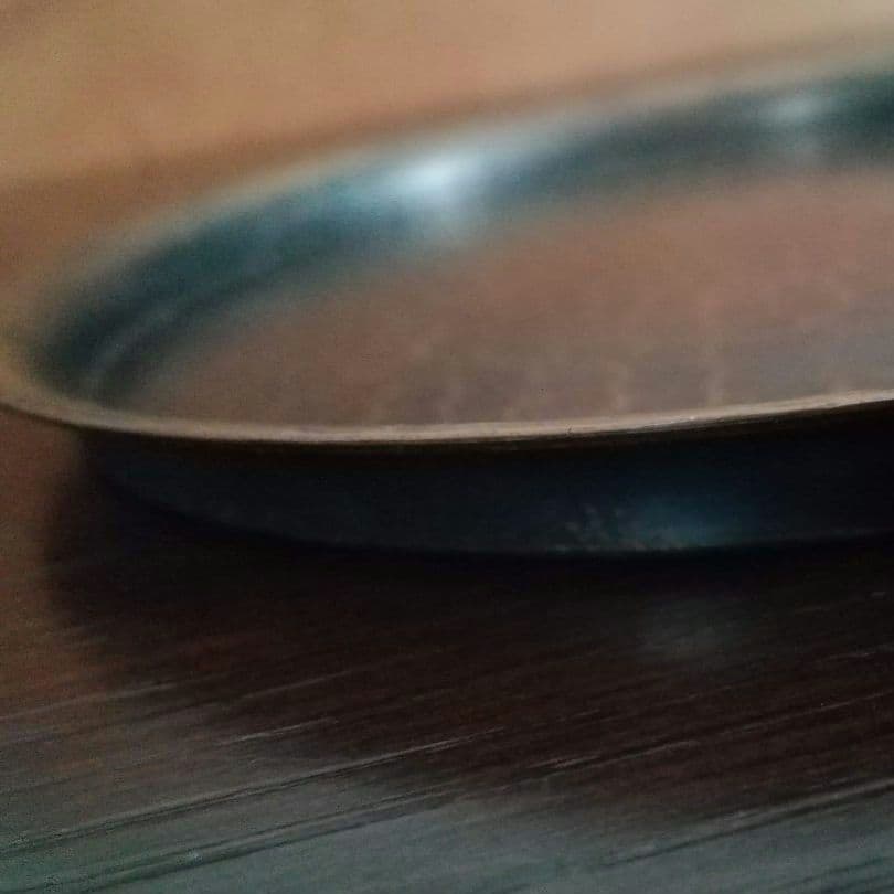 鎚起銅器　玉川堂　お盆　トレー　煎茶道具　和骨董　アンティーク