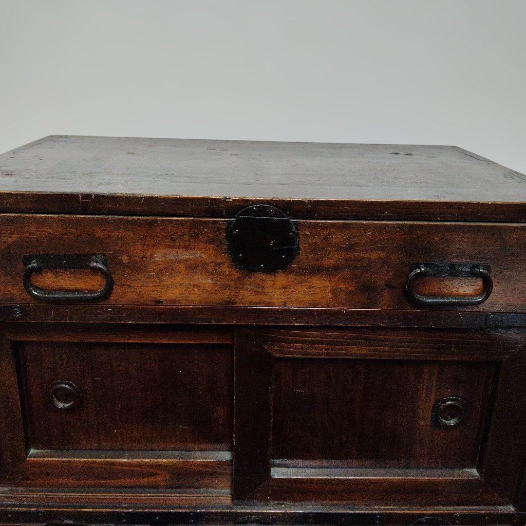 ●古道具●和箪笥 古箪笥 引き出し 家具 インテリア アンティーク江戸 明治