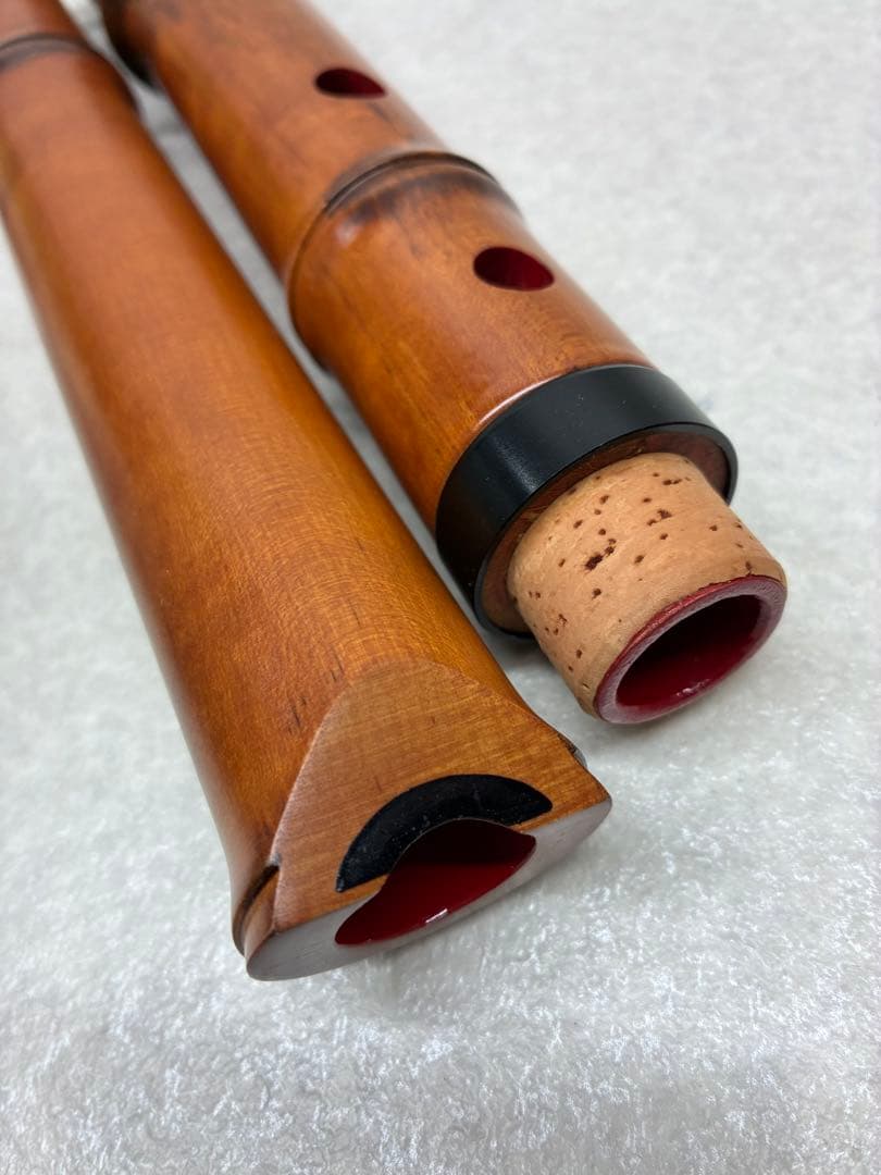 未使用品 都山流 銘木 琴風尺八 石高琴風監修