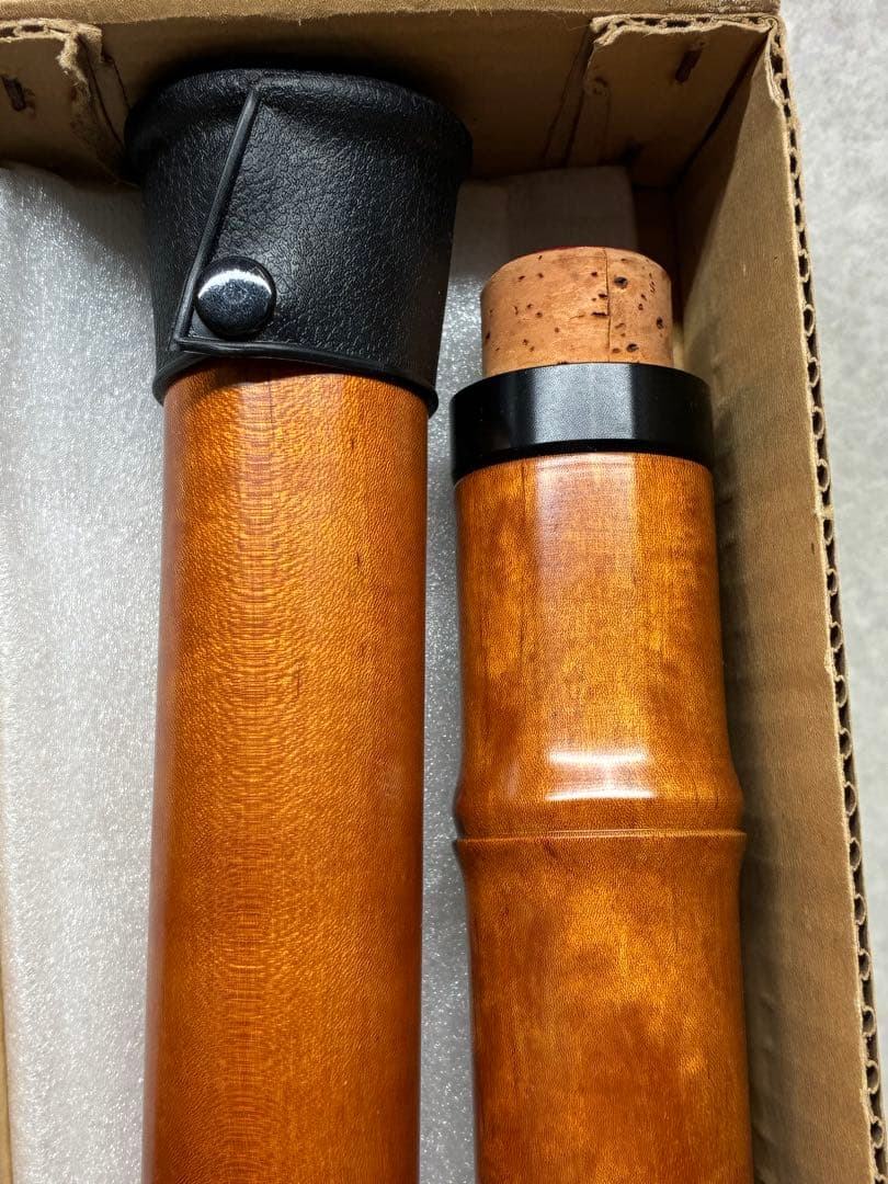 未使用品 都山流 銘木 琴風尺八 石高琴風監修