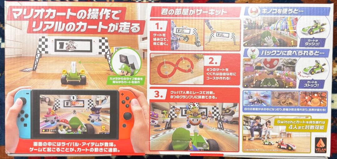 マリオカート ライブ ホームサーキット ルイージ 任天堂 Switch ソフト