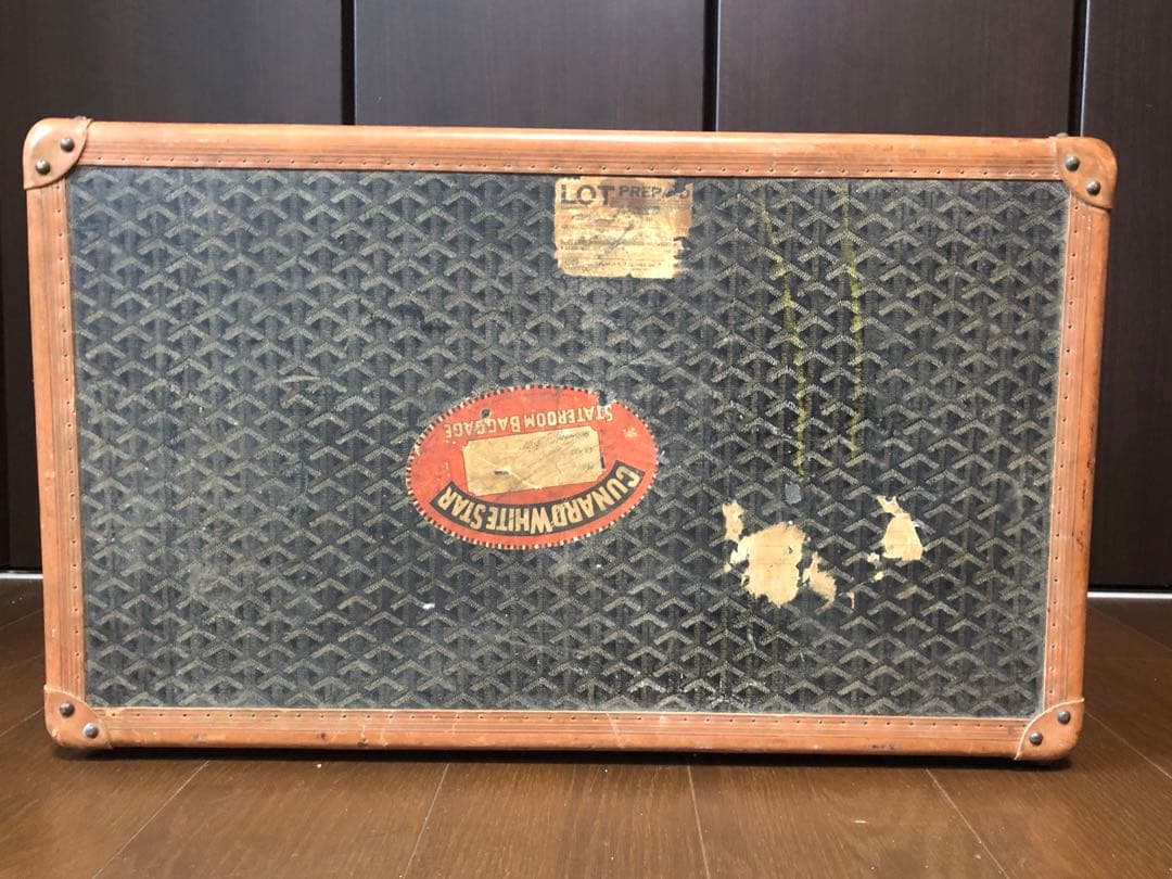 【希少】ゴヤールヴィンテージトランクケース1930年代 GOYARD
