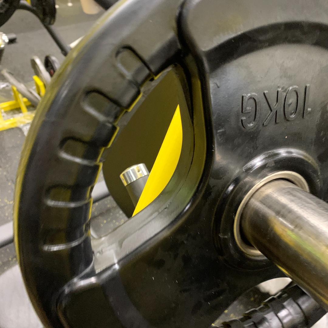 総重量90kg Φ50mm 3グリップラバープレート　計4枚SET