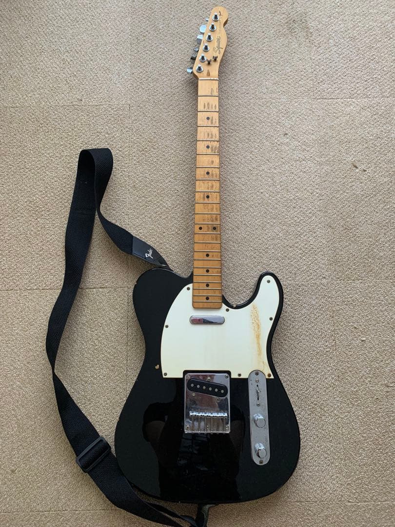 Squier Fender Telecaster ブラック テレキャスター