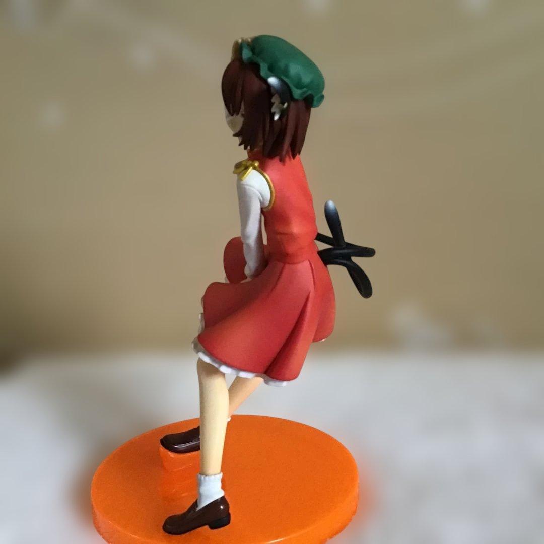 東方project 橙　フィギュアセット　破損あり中古品