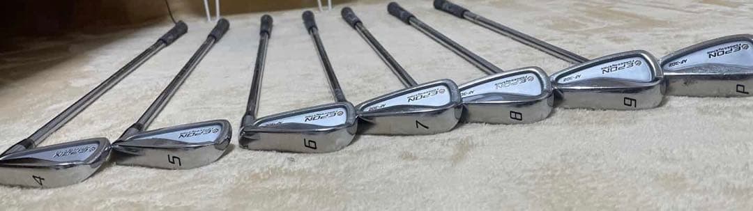 EPONエポンAF-302アイアン7本セット4〜P Dynamic Gold