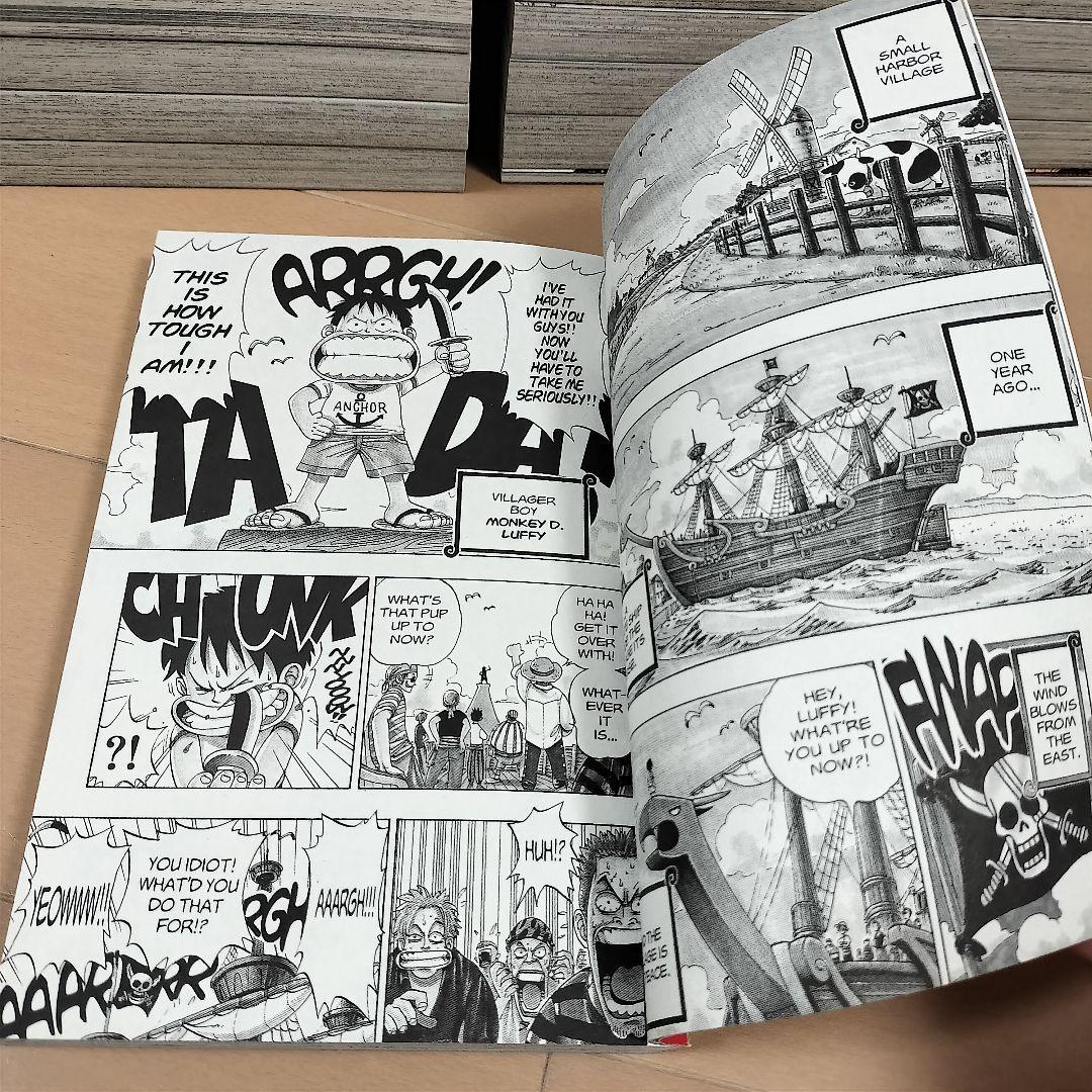 英語版　ワンピース　ONEPIECE 1〜23