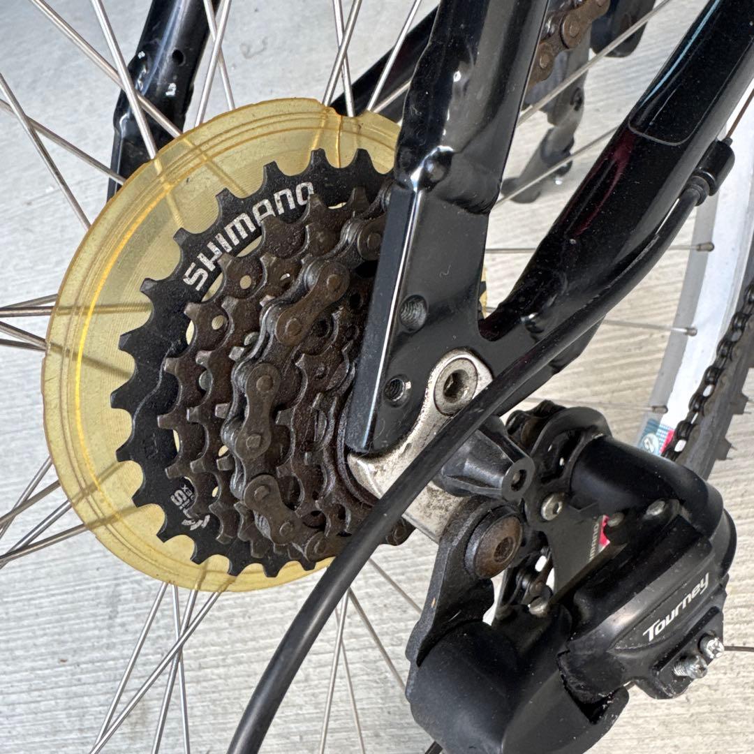 ルイガノ　24インチ　子ども用　自転車　黒