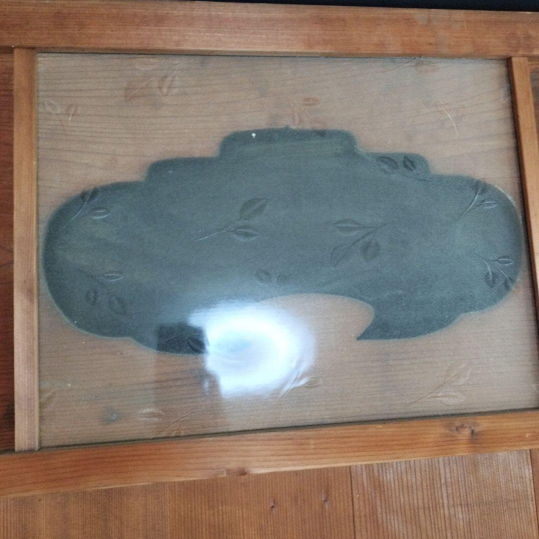 旧家 建具 トイレ 扉 木製ドア 和ガラス窓 昭和レトロ　アンティーク 古民家