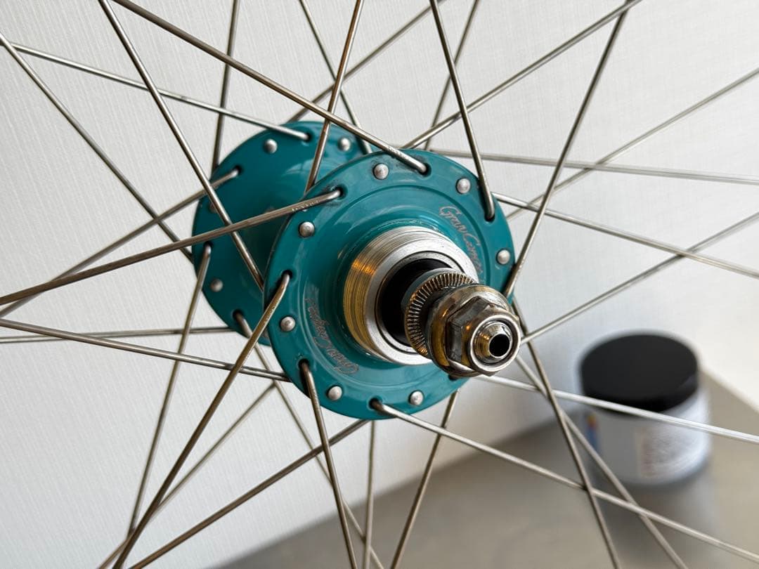 ピストホイール MAVIC A319 × GranCompe トラックハブ