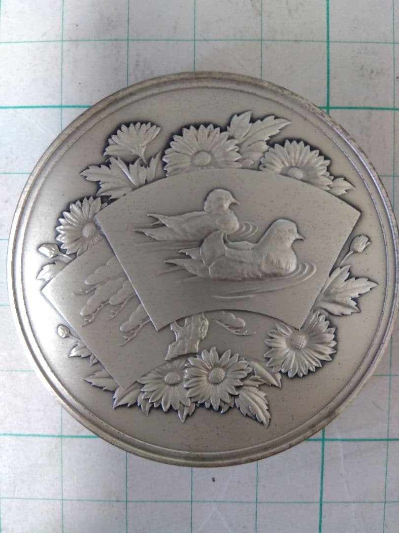 【純銀、SV1000、123g】皇太子殿下御成婚記念メダル②、刻印ホールマーク