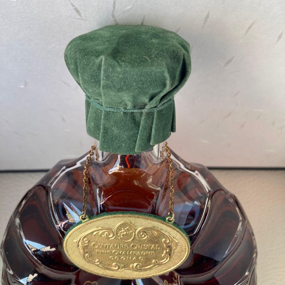 【未開栓】暗所保管レミーマルタン セントークリスタル　バカラ　外箱パッケージ付き