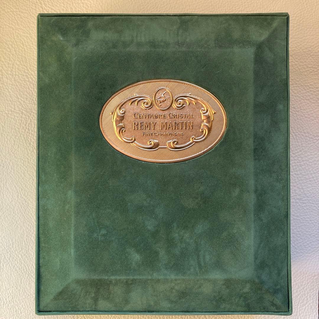 【未開栓】暗所保管レミーマルタン セントークリスタル　バカラ　外箱パッケージ付き