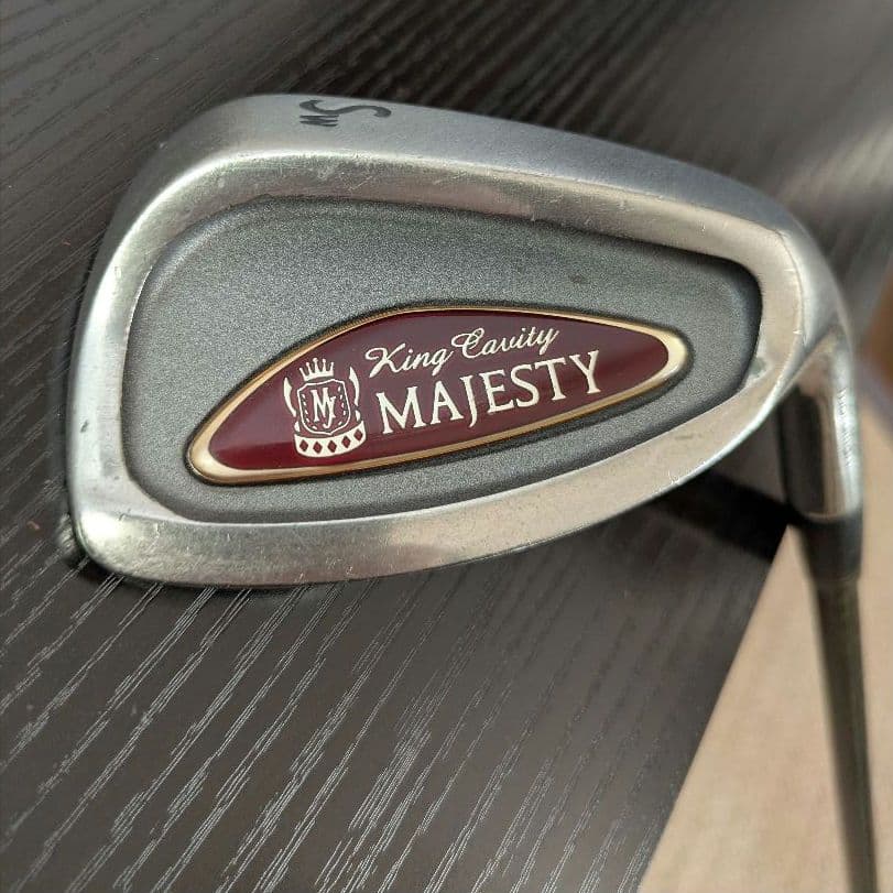 マジェスティSWサンドウェッジ55°メンズゴルフクラブ中古初心者Rグリップ新品