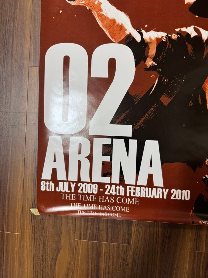 マイケルジャクソン THIS IS IT O2 ツアー ライブ会場用ポスター