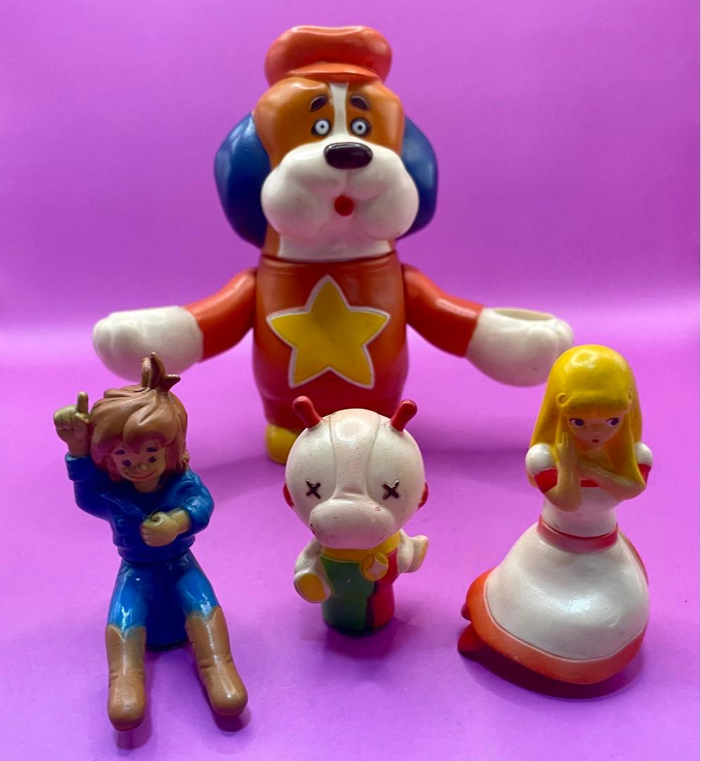 ポールのミラクル大作戦 ソフビ人形貯金箱 マグネット式脱着 良い状態の希少品