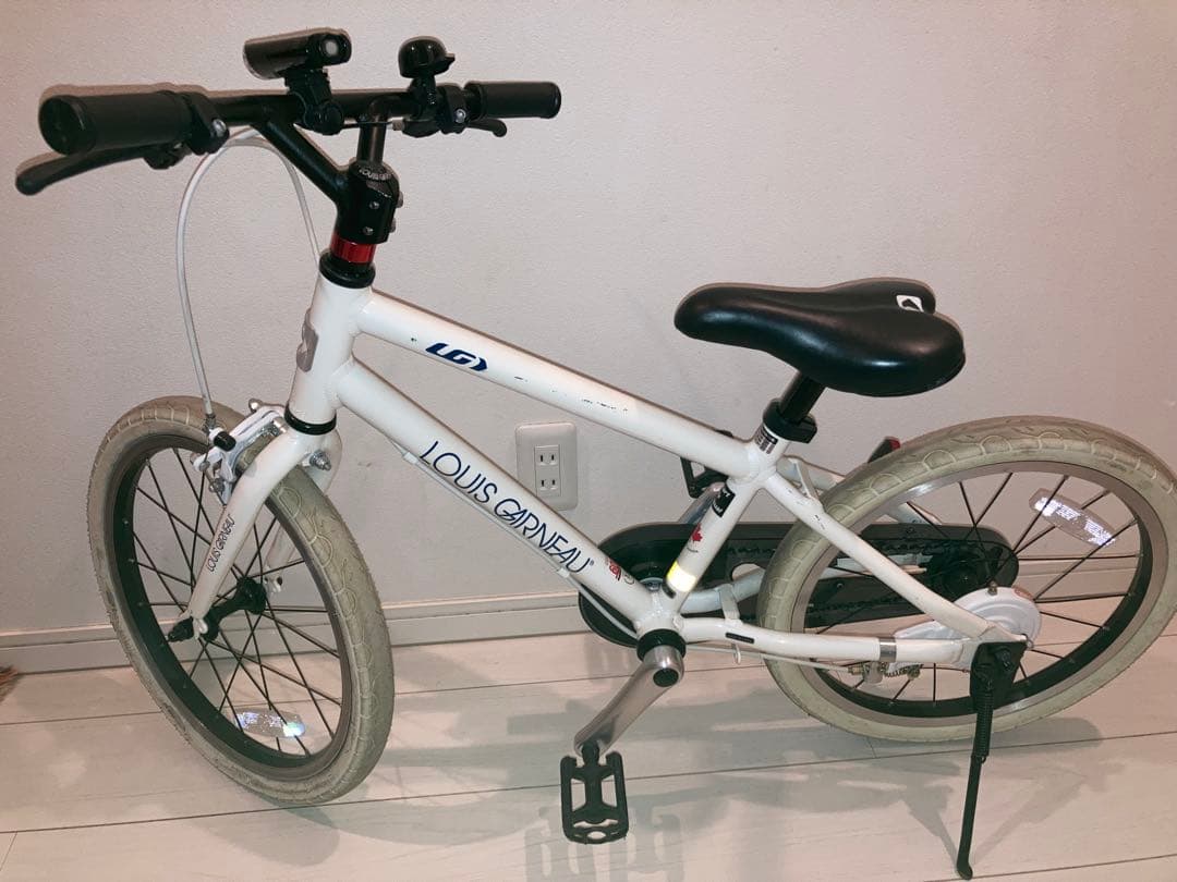 【東京都内受け渡し】ルイガノ　キッズ自転車18インチ　白