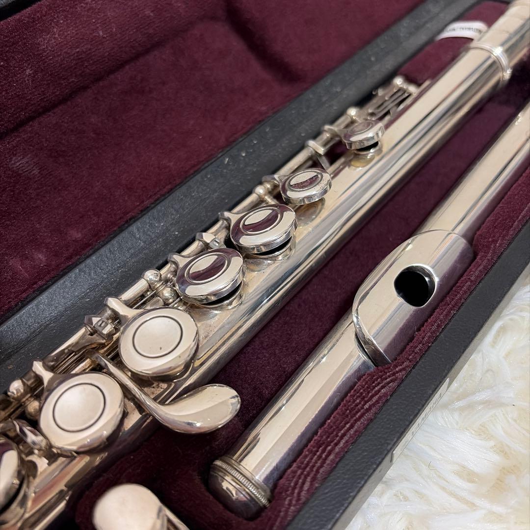 頭部管銀製 ヤマハフルート YFL311 Eメカ付 シルバー925