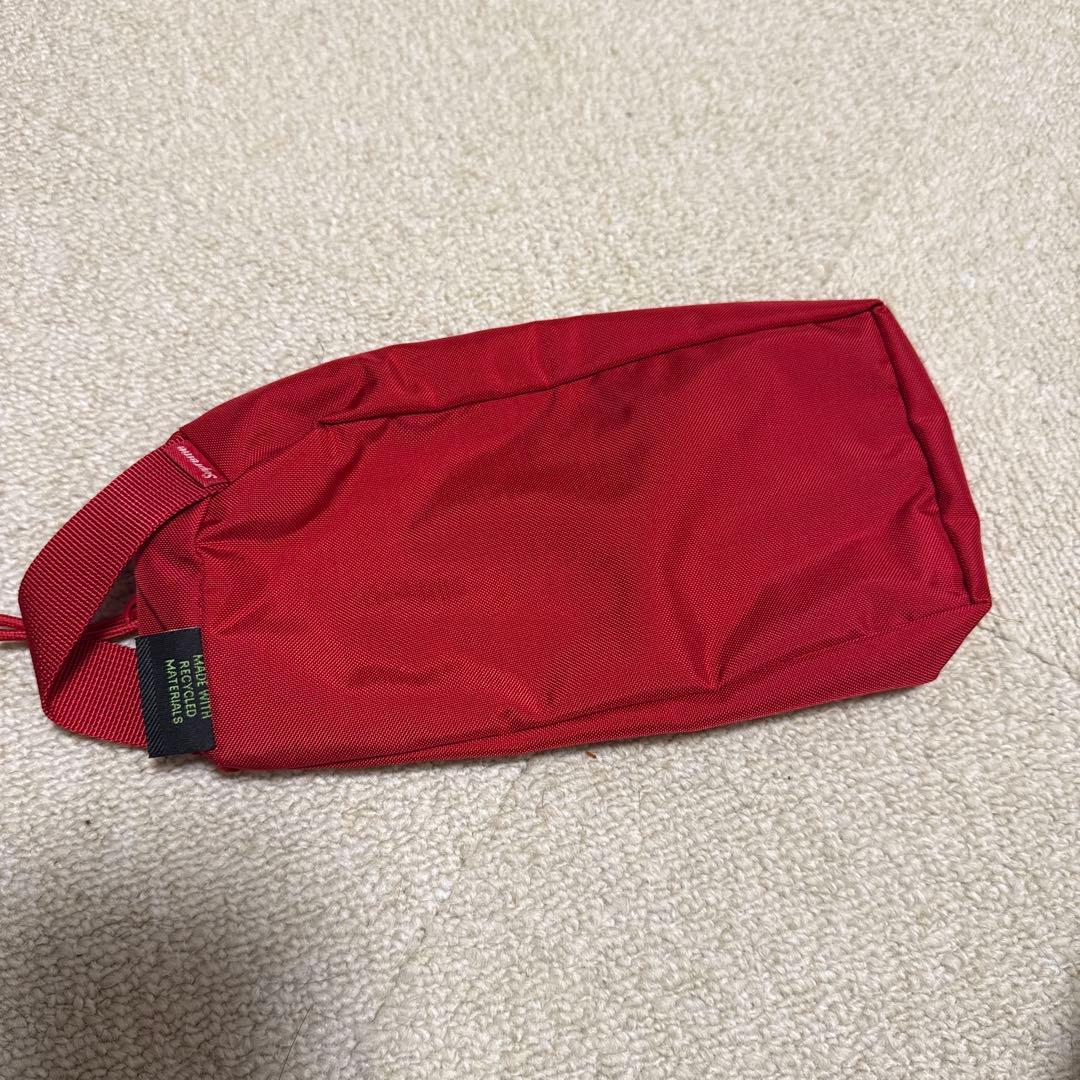 SUPREME トラベルポーチ レッド
