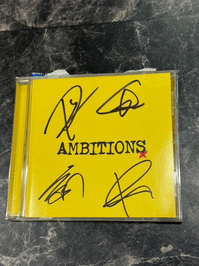 ONE OK ROCK 「AMBITIONS 」海外版アルバム　直筆サイン入り