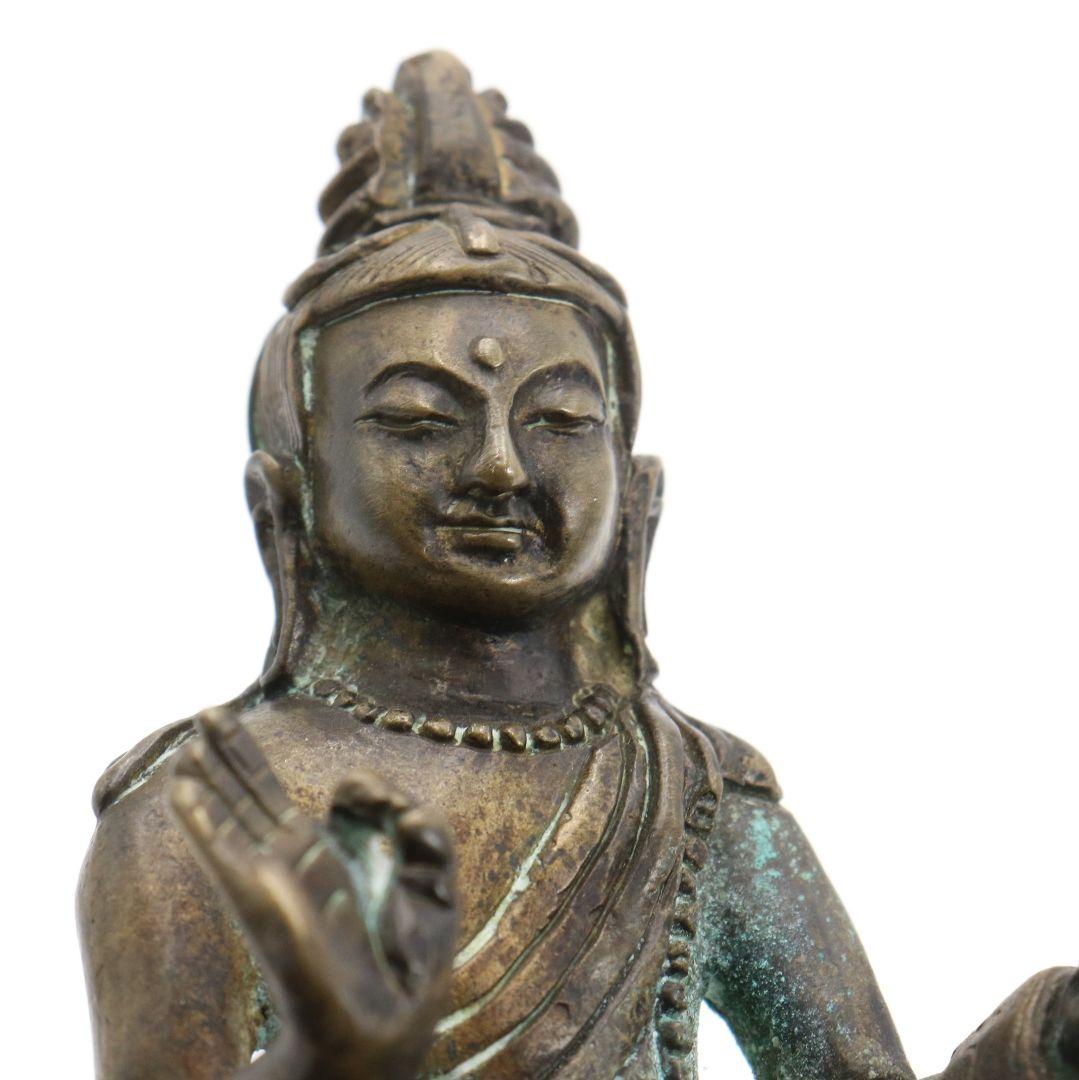 古銅 チベット仏像 仏教美術　V216　1F14D
