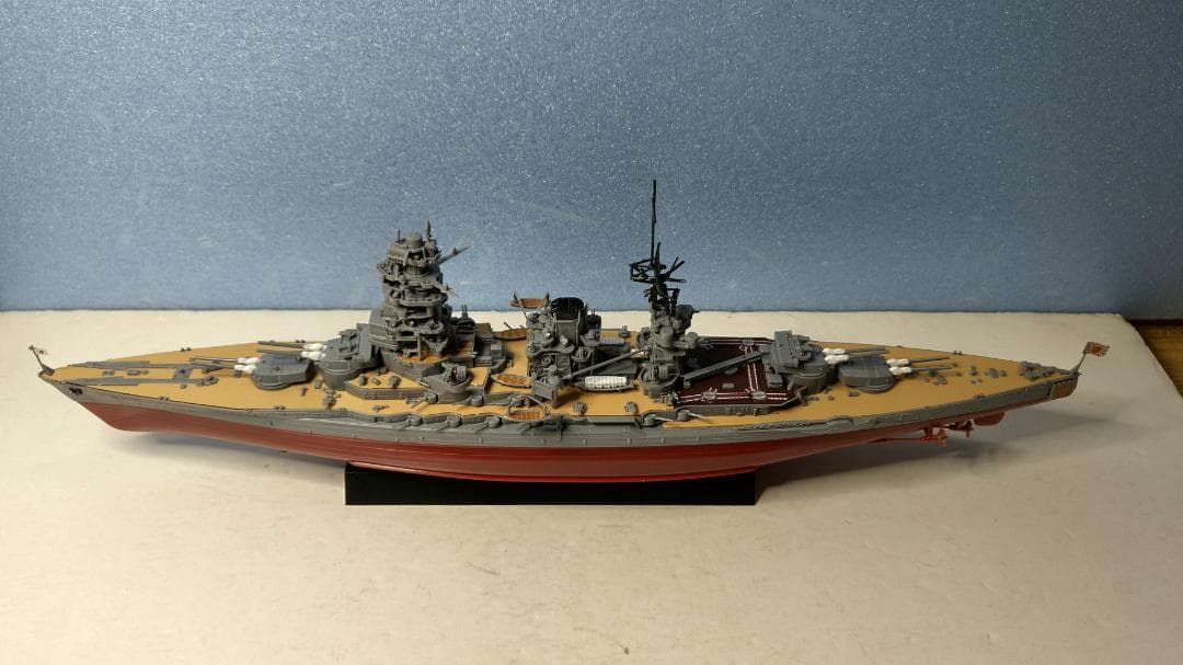 1/700 日本海軍戦艦・長門（完成品）、搭載機 2機