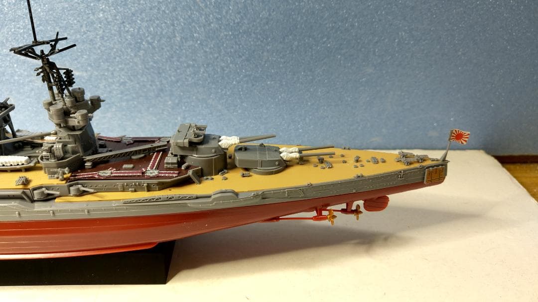 1/700 日本海軍戦艦・長門（完成品）、搭載機 2機