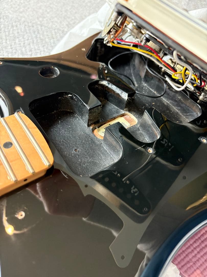 ギター fender player stratocaster black