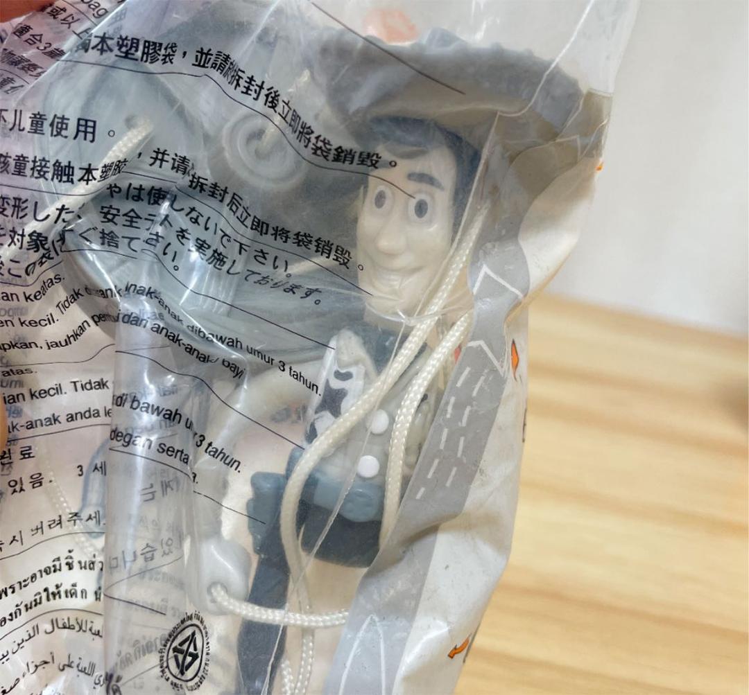 90年代　トイストーリー　ウッディー　マリオネット　マクドナルド　ハッピーセット